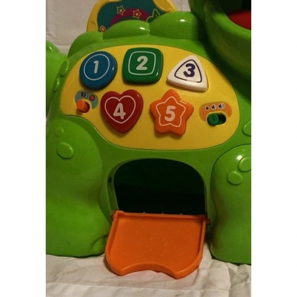 VTech Chomp and Count Dino 7 Coins Dinosaur Learning Tested‎ And Works